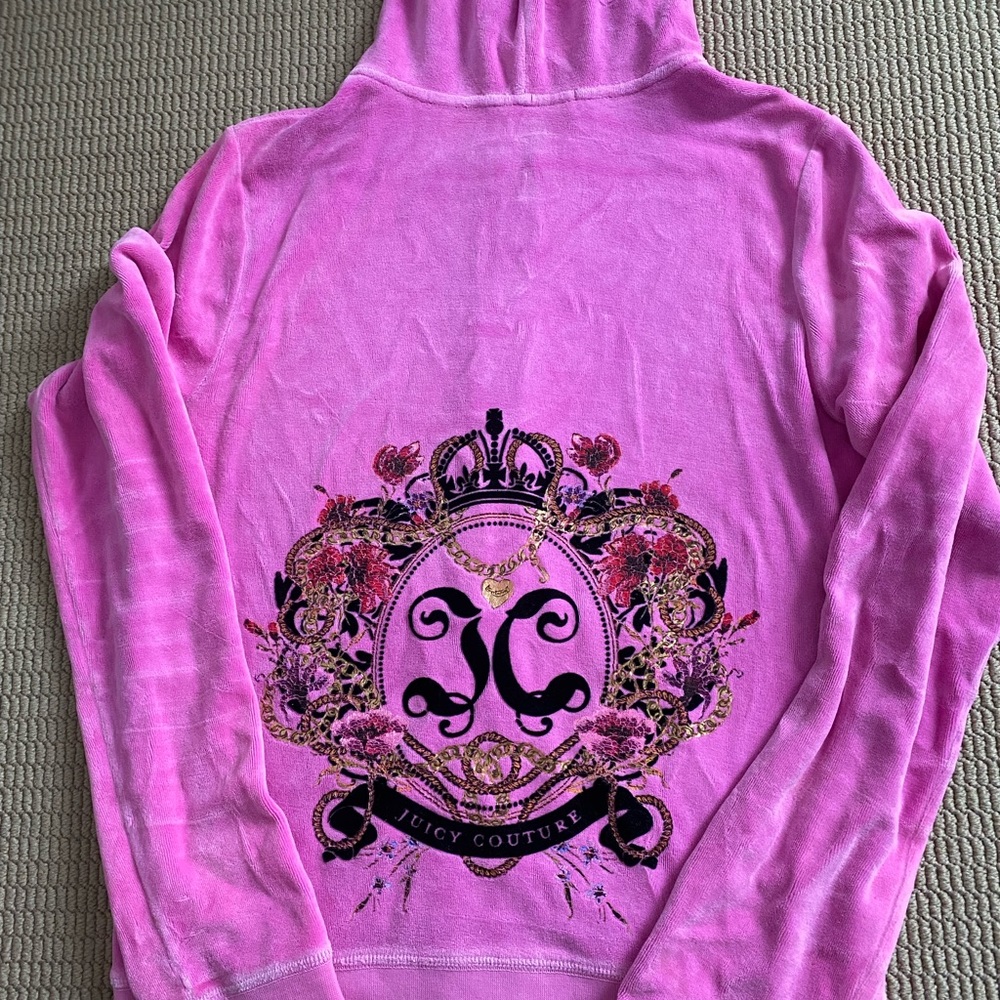 Women’s Juicy Couture velour hoodie